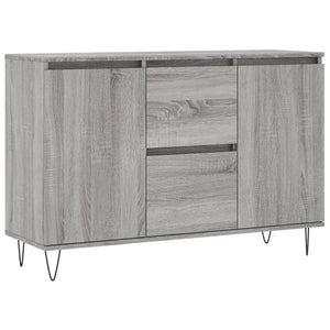 vidaXL Sideboard Grey Sonoma 104x35x70 cm Engineered Wood