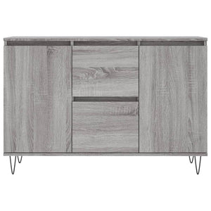 vidaXL Sideboard Grey Sonoma 104x35x70 cm Engineered Wood