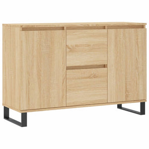 vidaXL Sideboard Sonoma Oak 104x35x70 cm Engineered Wood