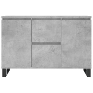 vidaXL Sideboard Concrete Grey 104x35x70 cm Engineered Wood