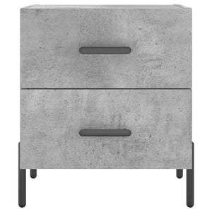 vidaXL Bedside Cabinet Concrete Grey 40x35x47.5 cm Engineered Wood