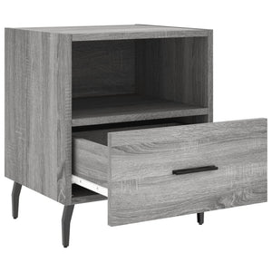 vidaXL Bedside Cabinets 2 pcs Grey Sonoma 40x35x47.5 cm Engineered Wood