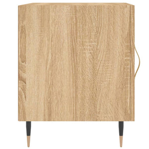 vidaXL Bedside Cabinets 2 pcs Sonoma Oak 40x40x50 cm Engineered Wood