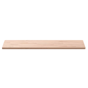 vidaXL Table Top 80x40x1.5 cm Rectangular Solid Wood Beech