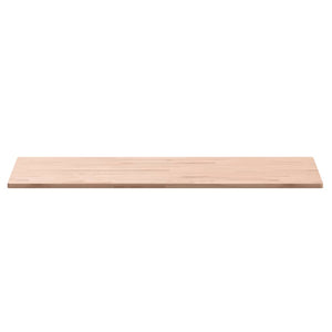 vidaXL Table Top 100x50x1.5 cm Rectangular Solid Wood Beech