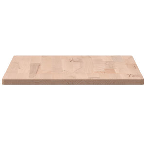 vidaXL Table Top 100x50x1.5 cm Rectangular Solid Wood Beech