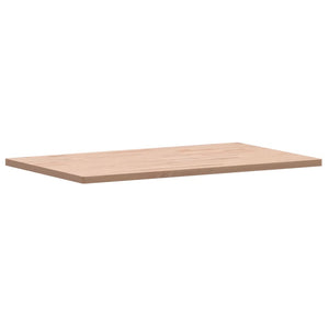 vidaXL Table Top 100x60x2.5 cm Rectangular Solid Wood Beech