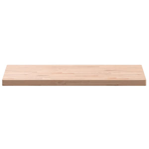 vidaXL Table Top 100x50x4 cm Rectangular Solid Wood Beech