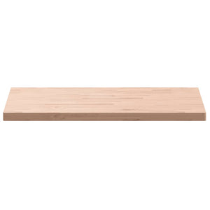 vidaXL Table Top 100x60x4 cm Rectangular Solid Wood Beech