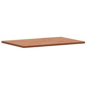 vidaXL Table Top 60x40x1.5 cm Rectangular Solid Wood Beech