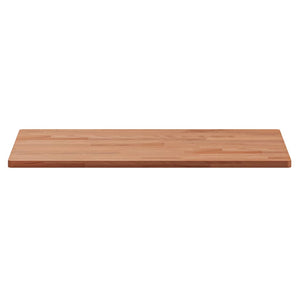 vidaXL Table Top 60x40x1.5 cm Rectangular Solid Wood Beech