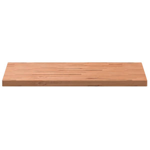 vidaXL Table Top 100x60x4 cm Rectangular Solid Wood Beech