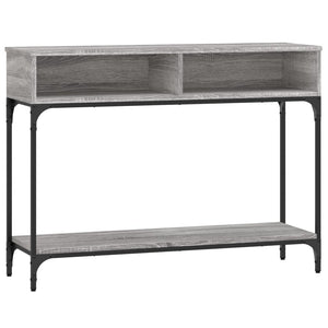 vidaXL Console Table Grey Sonoma 100x30.5x75 cm Engineered Wood