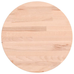 vidaXL Table Top Ø30x1.5 cm Round Solid Wood Beech