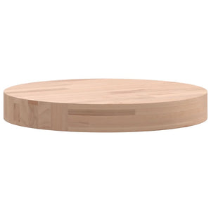 vidaXL Table Top Ø30x4 cm Round Solid Wood Beech