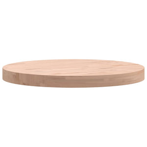 vidaXL Table Top Ø50x4 cm Round Solid Wood Beech