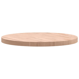 vidaXL Table Top Ø70x4 cm Round Solid Wood Beech