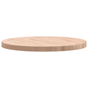 vidaXL Table Top Ø70x4 cm Round Solid Wood Beech