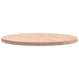 vidaXL Table Top Ø90x4 cm Round Solid Wood Beech