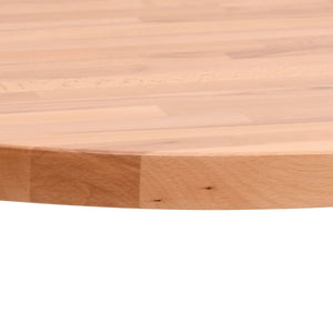 vidaXL Table Top Ø30x1.5 cm Round Solid Wood Beech