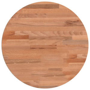 vidaXL Table Top Ø40x1.5 cm Round Solid Wood Beech