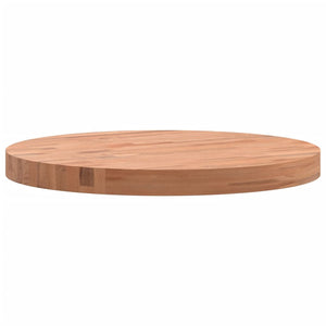 vidaXL Table Top Ø50x4 cm Round Solid Wood Beech