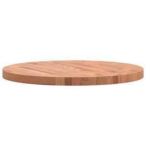 vidaXL Table Top Ø70x4 cm Round Solid Wood Beech