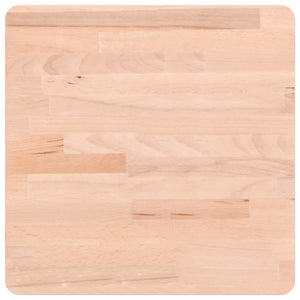 vidaXL Table Top 40x40x1.5 cm Square Solid Wood Beech