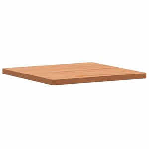 vidaXL Table Top 50x50x2.5 cm Square Solid Wood Beech