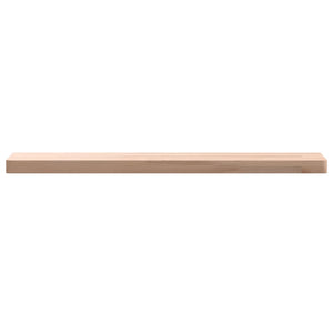 vidaXL Wall Shelf 60x20x2.5 cm Solid Wood Beech