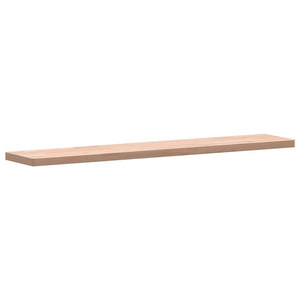 vidaXL Wall Shelf 100x20x2.5 cm Solid Wood Beech