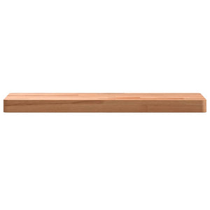 vidaXL Wall Shelf 40x20x2.5 cm Solid Wood Beech