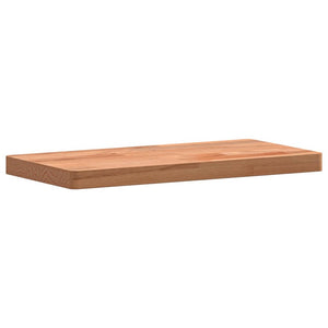 vidaXL Wall Shelf 40x20x2.5 cm Solid Wood Beech