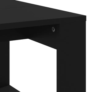 vidaXL Coffee Table Black 102x50x35 cm Engineered Wood