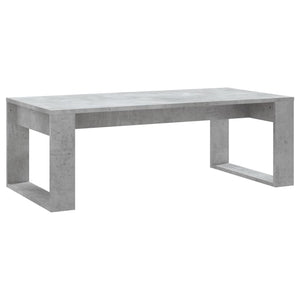 vidaXL Coffee Table Concrete Grey 102x50x35 cm Engineered Wood