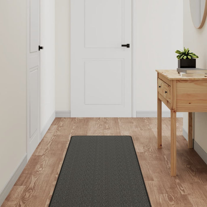 vidaXL Carpet Runner Sisal Look Anthracite 50x200 cm