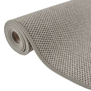 vidaXL Carpet Runner Sisal Look Silver 50x250 cm