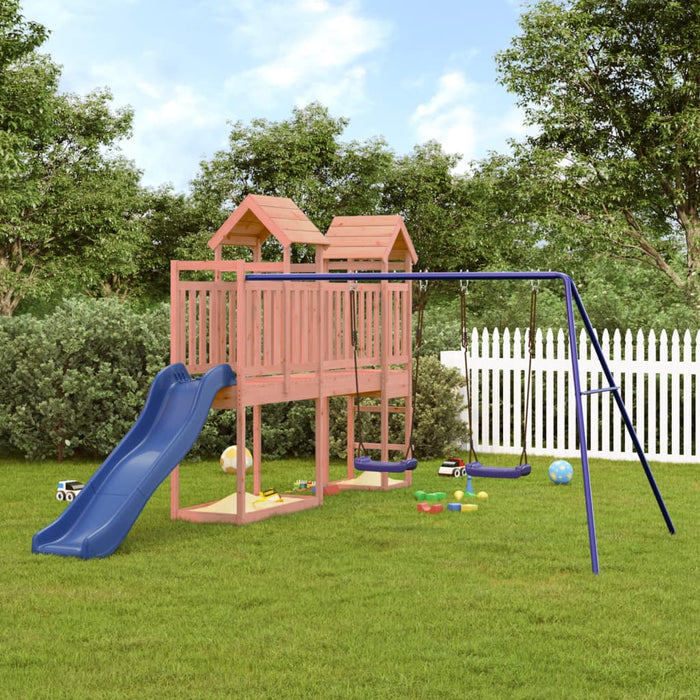 vidaXL Outdoor Playset Solid Wood Douglas