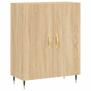 vidaXL Highboard Sonoma Oak 69.5x34x180 cm Engineered Wood