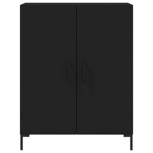 vidaXL Highboard Black 69.5x34x180 cm Engineered Wood