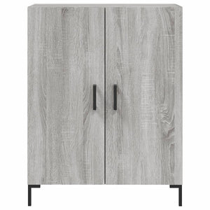 vidaXL Highboard Grey Sonoma 69.5x34x180 cm Engineered Wood