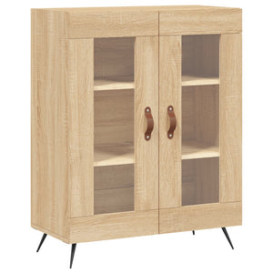 vidaXL Highboard Sonoma Oak 69.5x34x180 cm Engineered Wood