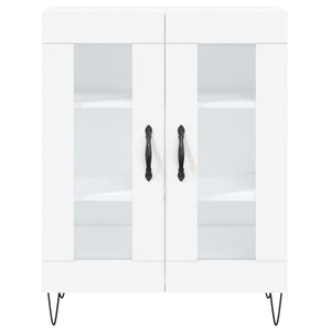 vidaXL Highboard White 69.5x34x180 cm Engineered Wood