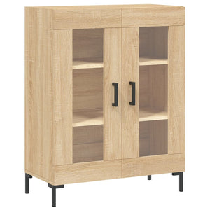 vidaXL Highboard Sonoma Oak 69.5x34x180 cm Engineered Wood