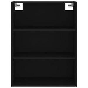 vidaXL Highboard Black 69.5x34x180 cm Engineered Wood