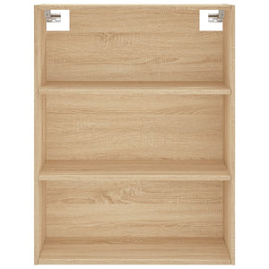 vidaXL Highboard Sonoma Oak 69.5x34x180 cm Engineered Wood