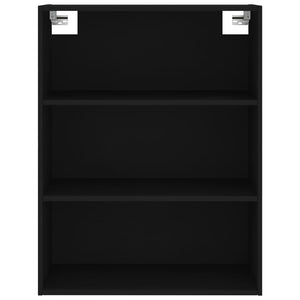 vidaXL Highboard Black 69.5x34x180 cm Engineered Wood