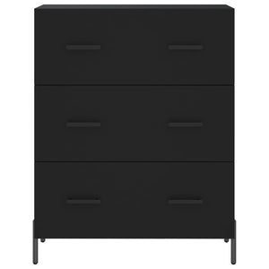 vidaXL Highboard Black 69.5x34x180 cm Engineered Wood