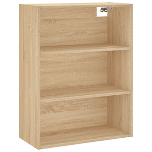 vidaXL Highboard Sonoma Oak 69.5x34x180 cm Engineered Wood