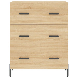 vidaXL Highboard Sonoma Oak 69.5x34x180 cm Engineered Wood